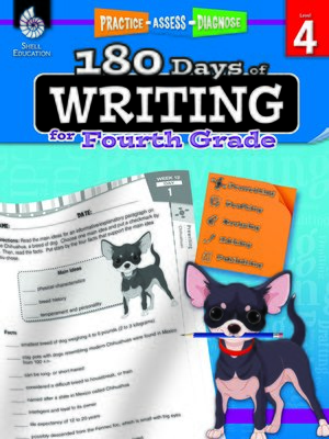 cover image of 180 Days of Writing for Fourth Grade: Practice, Assess, Diagnose